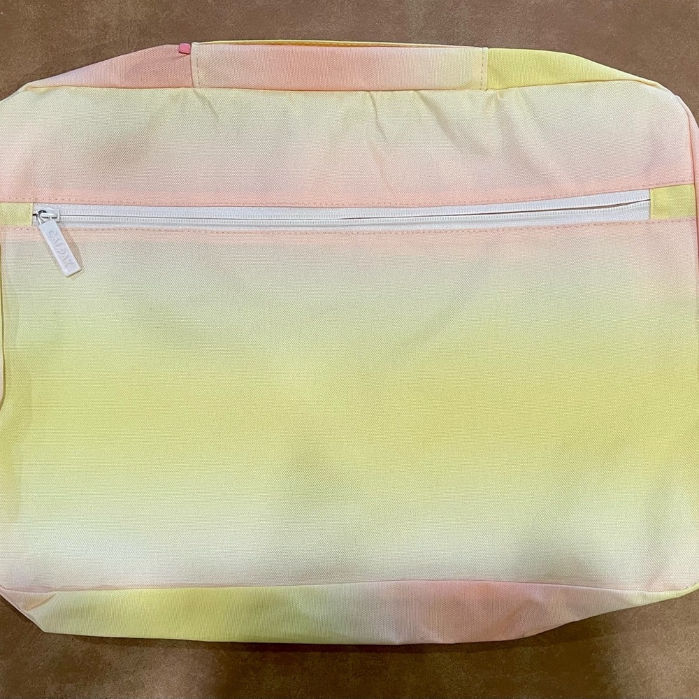 Pastel Yellow and Pink Women's Bag